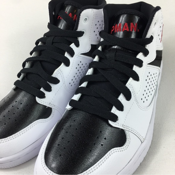 Nike Air Jordan Access Black/White GS youth 6, 6.5 AV7491-101 New - Picture 3 of 11